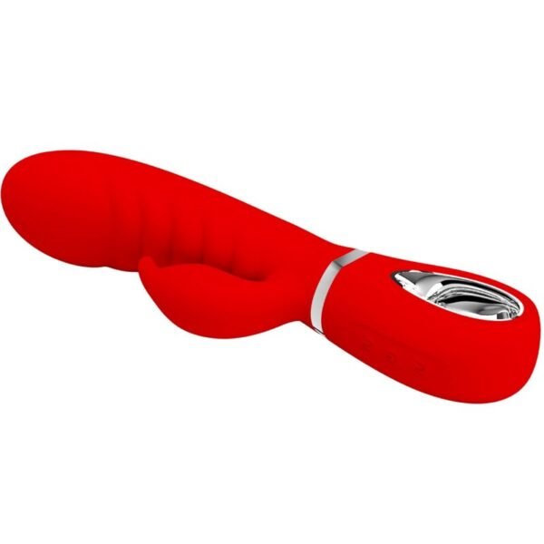 PRETTY LOVE - VIBRADOR PRESCOTT MULTIFUNO G-SPOT VERMELHO - Image 3
