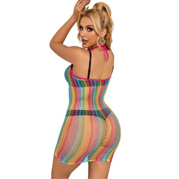 SUBBLIME - 952341 BODYSTOCKING RAINBOW FISHNET TAMANHO ÚNICO - Image 2
