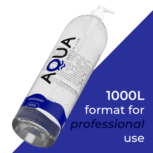 AQUA QUALITY - LUBRIFICANTE À BASE DE ÁGUA 1000 ML - Image 2