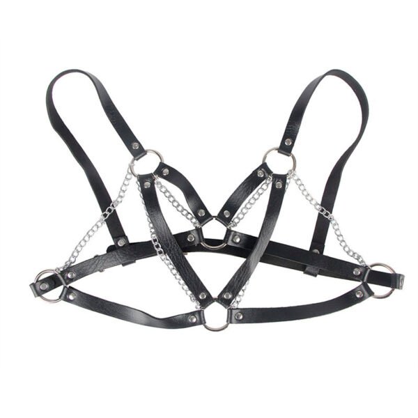 SUBBLIME - 953713 PUNK BONDAGE CINTO FIVELA DE METAL PRETO TAMANHO ÚNICO - Image 4