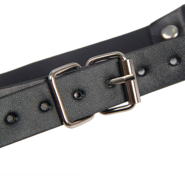 SUBBLIME - 953720 BONDAGE COURO TIRAS BREAST CLAMPS PRETO TAMANHO ÚNICO - Image 4
