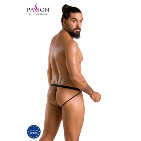PASSION - 034 SLIP OPEN LUKE BLACK S/M - Image 6