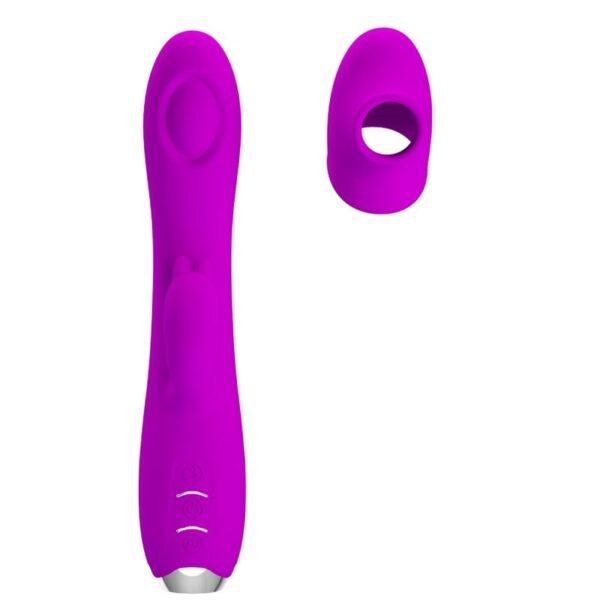 PRETTY LOVE - VIBRADOR SUCKER RECARREGVEL REGINA ROXO - Image 6