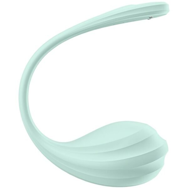 SATISFYER - ESTIMULADOR DE PÉTALA LISA G-POINT ÁGUA VERDE APLICATIVO GRATUITO - Image 5