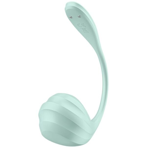 SATISFYER - ESTIMULADOR DE PÉTALA LISA G-POINT ÁGUA VERDE APLICATIVO GRATUITO - Image 3