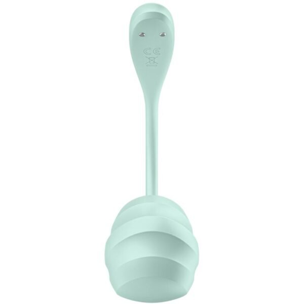 SATISFYER - ESTIMULADOR DE PÉTALA LISA G-POINT ÁGUA VERDE APLICATIVO GRATUITO - Image 2