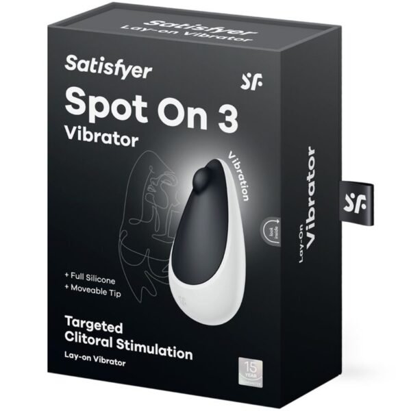 SATISFYER - SPOT ON 3 ESTIMULADOR CLITÓRICO PRETO - Image 5