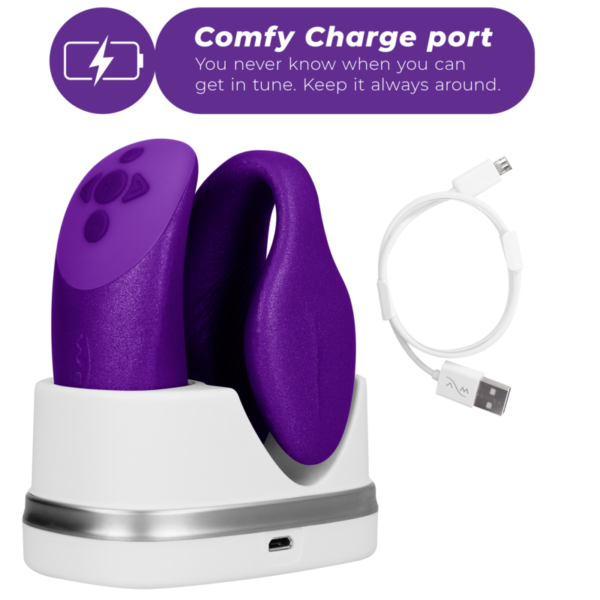 WE-VIBE - VIBRADOR CHORUS PARA CASAIS COM LILAC SQUEEZE CONTROL - Image 5