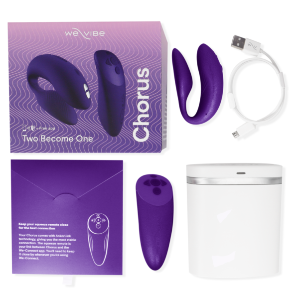 WE-VIBE - VIBRADOR CHORUS PARA CASAIS COM LILAC SQUEEZE CONTROL - Image 6