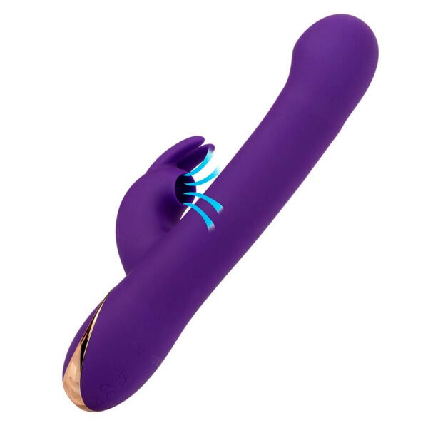 CALEXOTICS - JACK RABBIT VIBRADOR E ESTIMULADOR 7 VIBRAÇÕES E MODO DE SUCÇÕES AZUL - Image 5