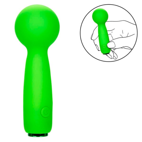 CALEXOTICS - NEON VIBES BUBBLY VIBE O MINI MASSAGEADOR 10 VIBRAÇÕES VERDE - Image 6