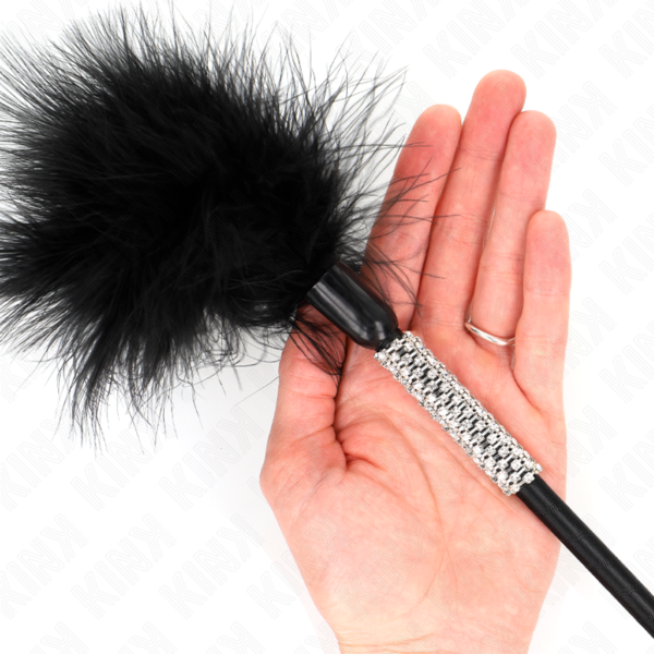 KINK - PENAS DE CÓCEGAS COM CABO DE Strass 50 CM - Image 6