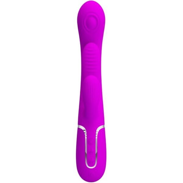 PRETTY LOVE - SHANIA TRIPLE RABBIT VIBRADOR MULTIFUNCIONAL ROSA - Image 2