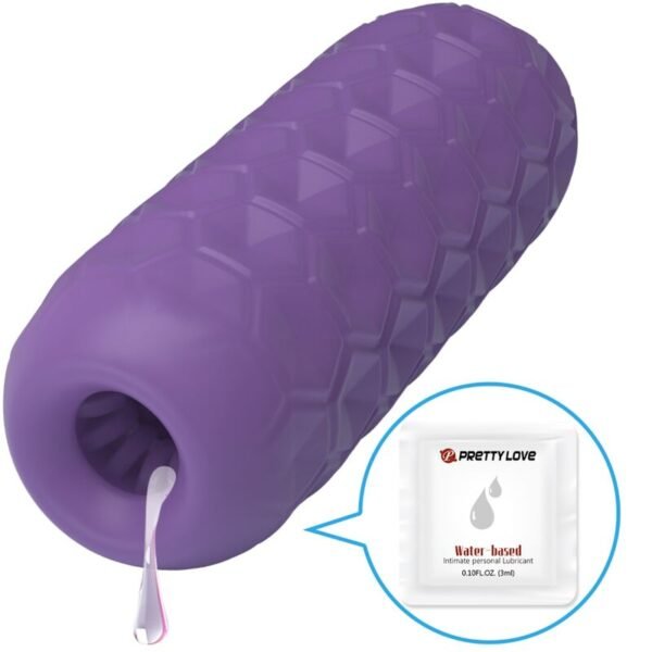 PRETTY LOVE - MASTURBADOR MASCULINO TWIN BALLS ROXO - Image 3