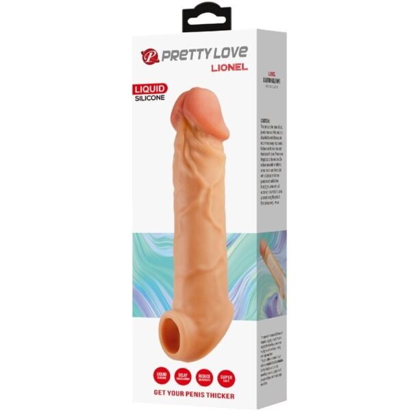 PRETTY LOVE - MANGA DE PÊNIS DE PELE REALISTA CARNE - Image 6