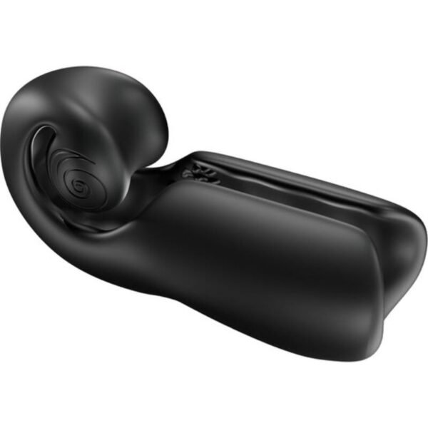 SNAIL VIBE - EVO PARA ELE MASTURBADOR MASCULINO SLIDE N'ROLL PRETO - Image 2