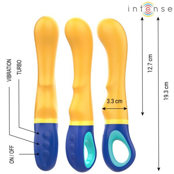 VIBRADOR INTENSO - SHAGGY AMARELO G-SPOT - Image 3
