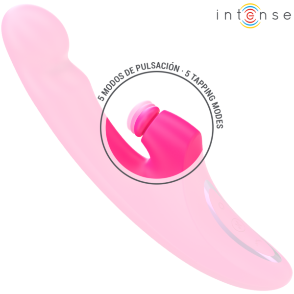 INTENSE - EMI VIBRADOR 13,5 CM MULTIFUNÇÃO 3 EM 1 10 VIBRAÇÕES ROSA - Image 6