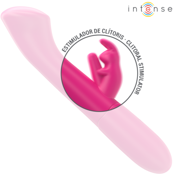 INTENSE - JULIETA RABBIT VIBRADOR 18,6 CM 10 VIBRAÇÕES ROSA - Image 6