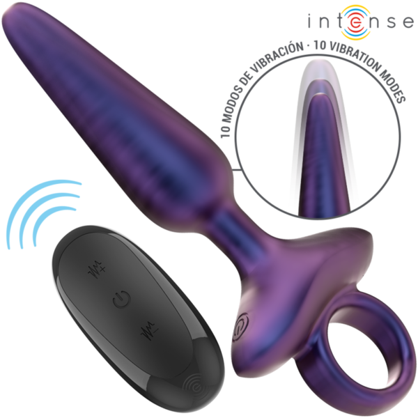 INTENSE - MARLON VIBRADOR ANAL PLUG MODELO 4 CONTROLE REMOTO - Image 3