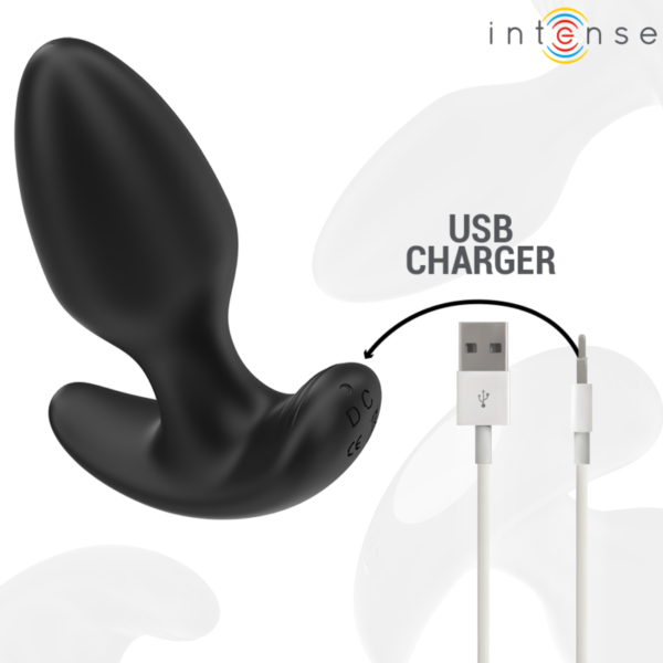 INTENSE - JOEY ANAL PLUG 10 VIBRAÇÕES PRETO CONTROLE REMOTO - Image 7
