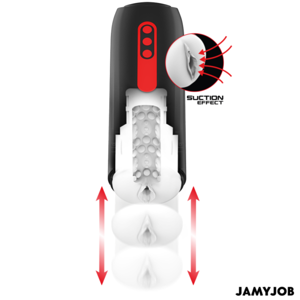 JAMYJOB - MASTURBADOR AUTOMÁTICO PHANTOM VAGINA 5 MODOS DE SUCÇÃO E IMPULSO - Image 3