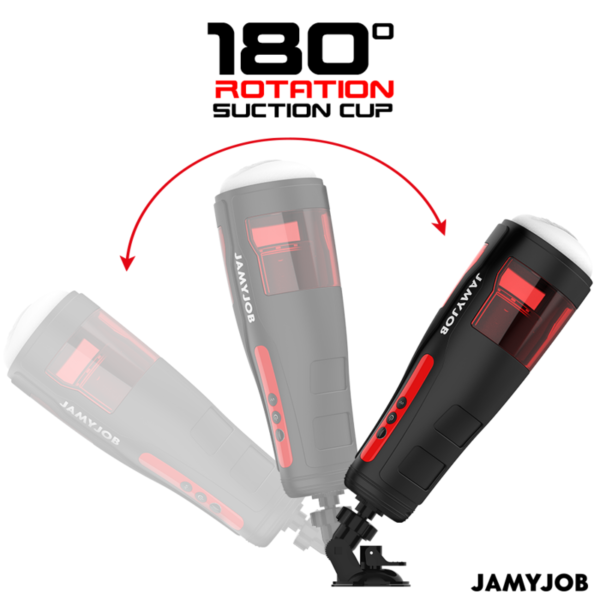 JAMYJOB - MASTURBADOR AUTOMÁTICO DE VAGINA CYCLONE 10 MODOS DE ROTAÇÃO E IMPULSO - Image 5