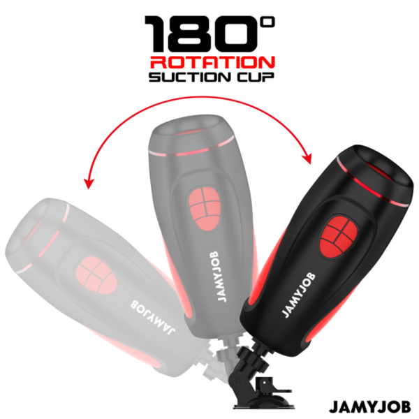 JAMYJOB - MASTURBADOR AUTOMÁTICO BASE PYSTON COM DILDO DE CONTROLE REMOTO - Image 5