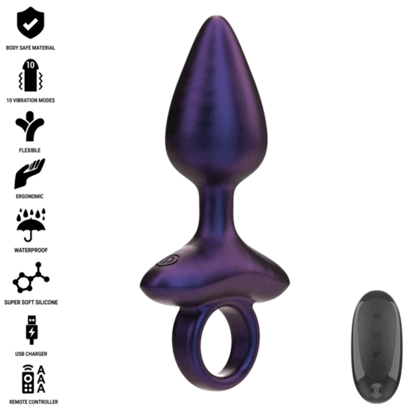 INTENSE - MICHAEL VIBRADOR ANAL PLUG MODELO 2 CONTROLE REMOTO - Image 2