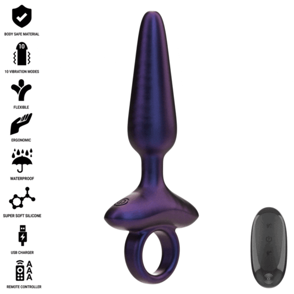 INTENSE - MARLON VIBRADOR ANAL PLUG MODELO 4 CONTROLE REMOTO - Image 2