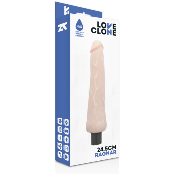 LOVECLONE - VIBRADOR AUTO LUBRIFICANTE RAGNAR 24.5 CM -O- 3.5 CM - Image 5