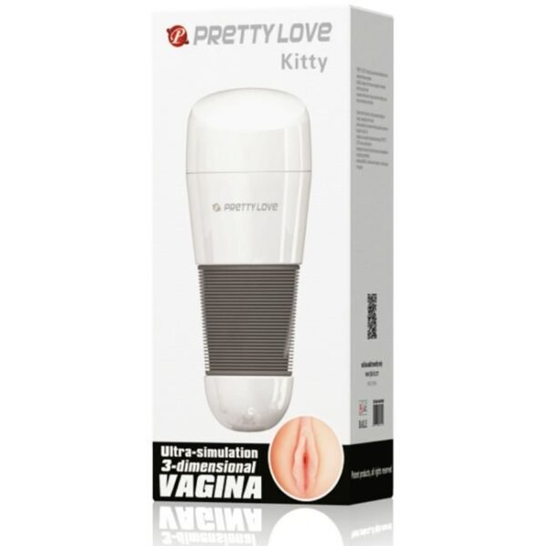 PRETTY LOVE - MASTURBADOR DE VAGINA KITTY WHITE - Image 6