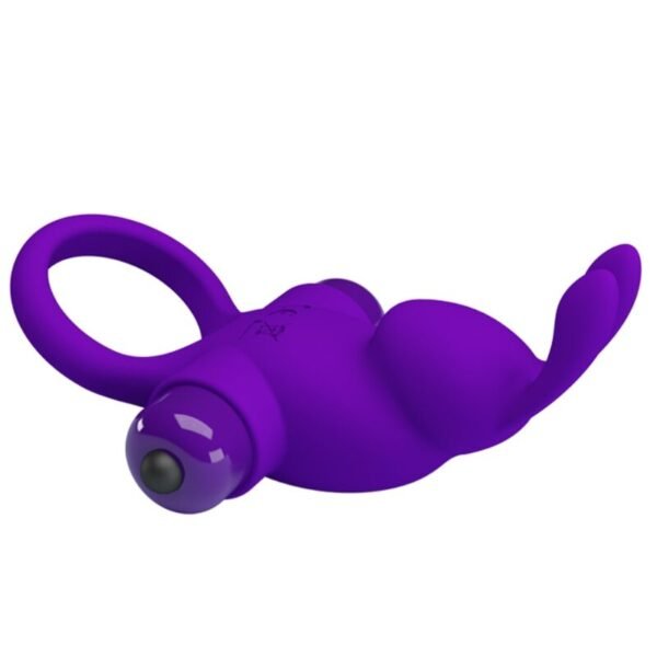 PRETTY LOVE - ANEL VIBRADOR I COELHO PARA PÊNIS ROXO - Image 5