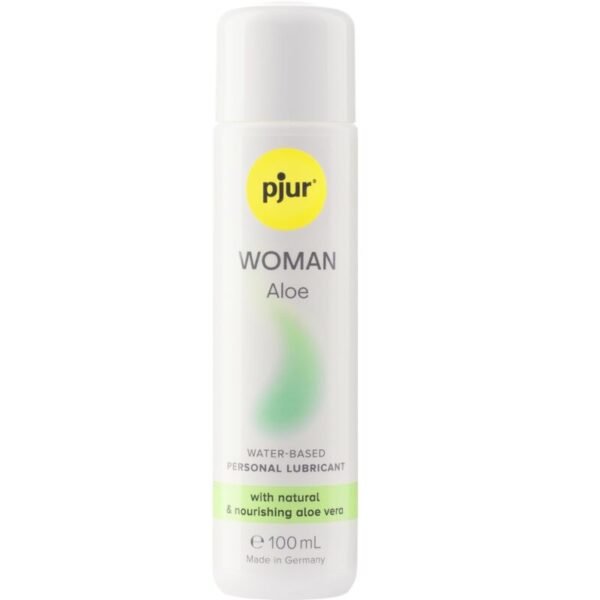PJUR - WOMAN ALOE LUBRIFICANTE  BASE DE GUA 100 ML