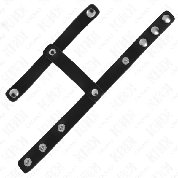 KINK - ANEL DE COURO AJUSTÁVEL PARA PÊNIS E TINTA DIVISORA DE BOLSAS - Image 4