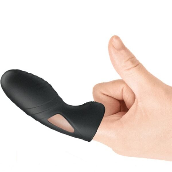 PRETTY LOVE - VIBRADOR DE DEDO DE SILICONE ALAN PRETO - Image 5