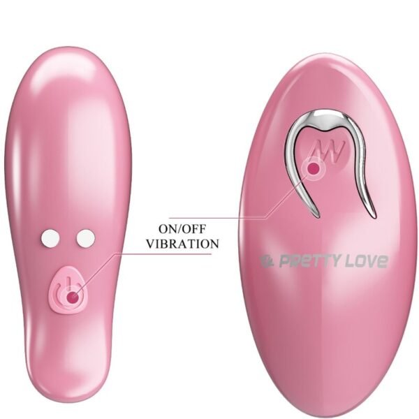 PRETTY LOVE - CAILEY NIPPLE CLAMPS 10 VIBRAÇÕES CONTROLE REMOTO ROSA - Image 6