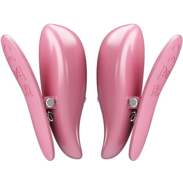 PRETTY LOVE - CAILEY NIPPLE CLAMPS 10 VIBRAÇÕES CONTROLE REMOTO ROSA - Image 3