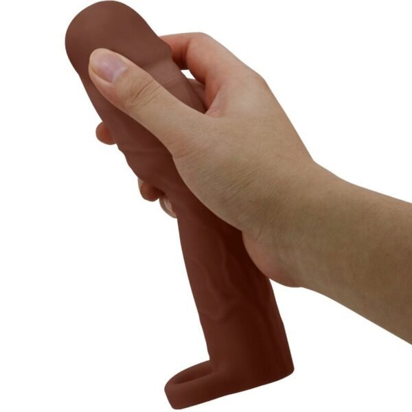 PRETTY LOVE - MANGA PENIS GERD COM EXTENSÃO DE 7,6 CM MULATO - Image 5