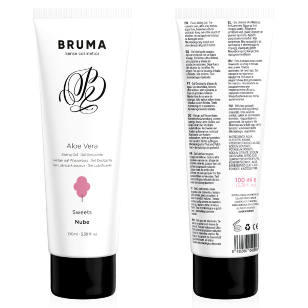 BRUMA - GEL DESLIZANTE DE ALOE VERA SABOR DOCES 100 ML - Image 6