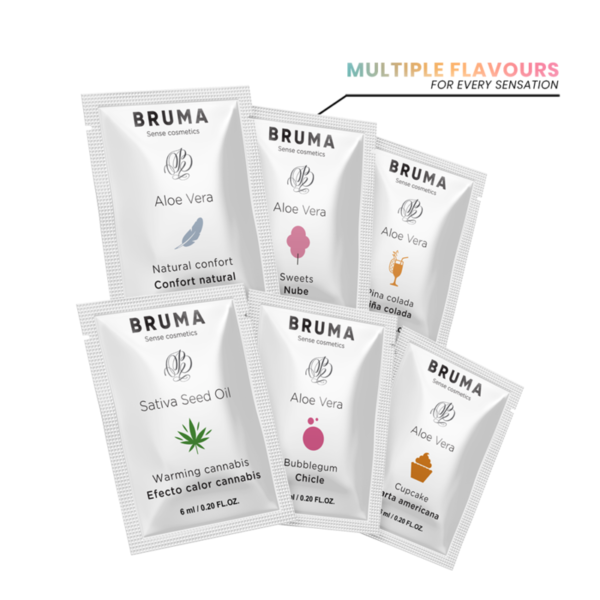 BRUMA - GEL DESLIZANTE DE ALOE VERA SABOR BUBBLEGUM 6 ML - Image 6