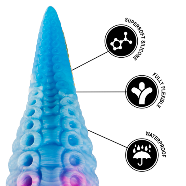 EPIC - DILDO DE TENTÁCULO AZUL PHORCYS TAMANHO PEQUENO - Image 7