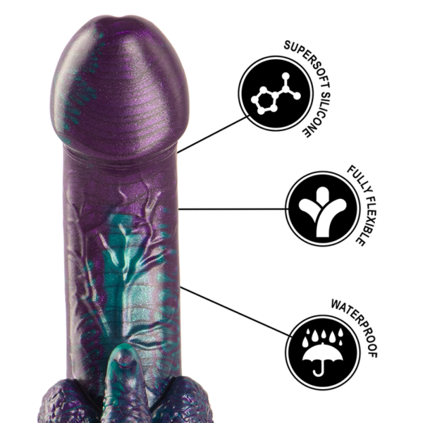 EPIC - BASILISK DILDO DUPLO ESCAMOSO PRAZER TAMANHO PEQUENO - Image 7
