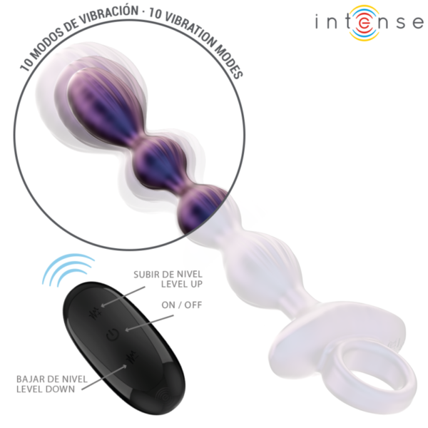 INTENSE - JACKIE VIBRATING ANAL PLUG MODELO 1 CONTROLE REMOTO - Image 4