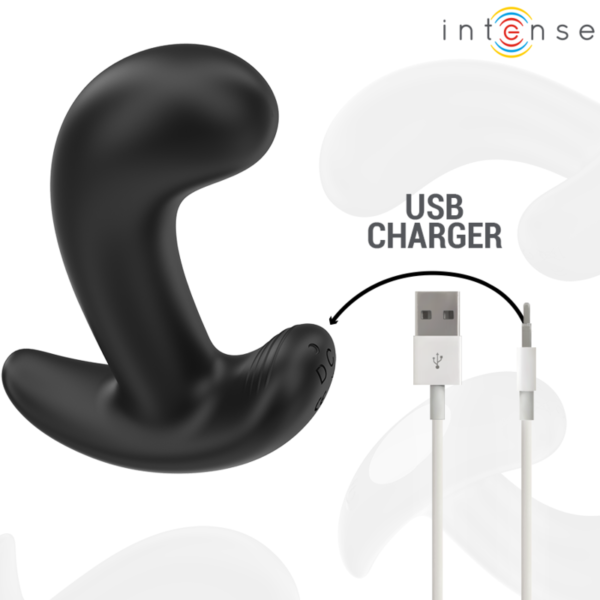 INTENSE - CHANDLER ANAL PLUG 10 VIBRAÇÕES PRETO CONTROLE REMOTO - Image 6