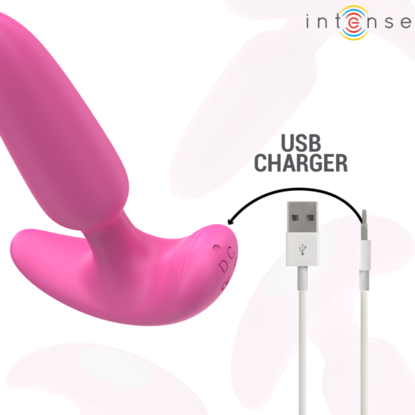 INTENSE - ROSS ANAL PLUG 10 VIBRAÇÕES ROSA CONTROLE REMOTO - Image 6