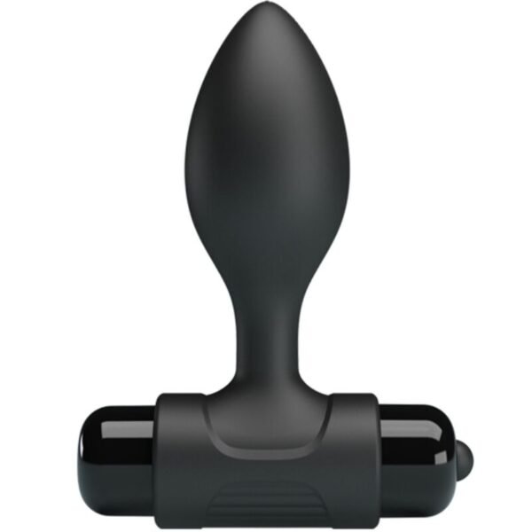 PRETTY LOVE - VIBRA BUTT 10 VIBRAÇÕES PLUG ANAL PRETO - Image 2