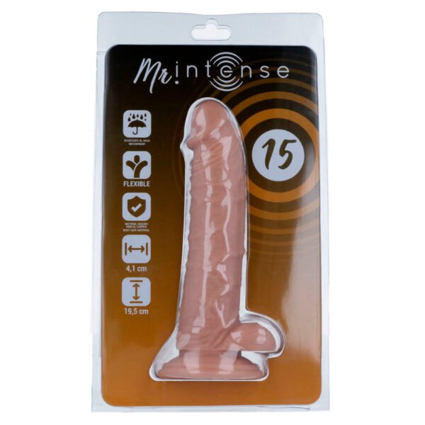 MR INTENSE - 15 PÊNIS REALÍSTICO 19,5 -O- 4,1 CM - Image 8