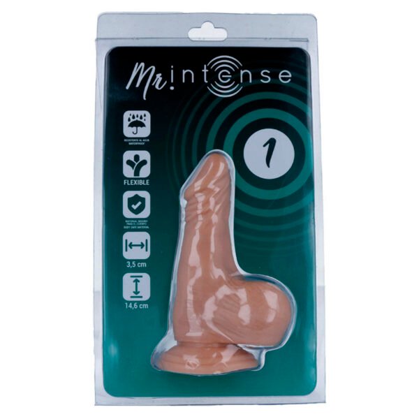 MR INTENSE - 1 REALISTIC PENIS 14.6-O- 3.5cm - Image 8