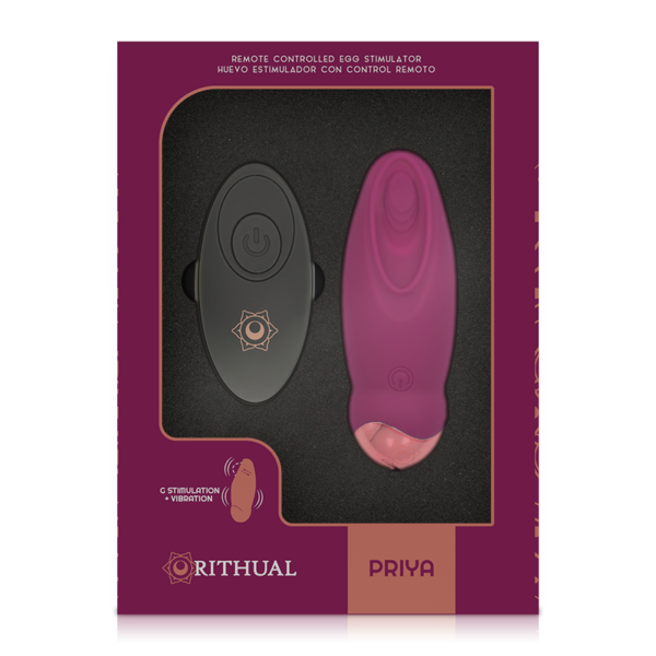 RITHUAL-  PRIYA OVO CONTROLE REMOTO G-SPOT + VIBRAÇÃO - Image 7